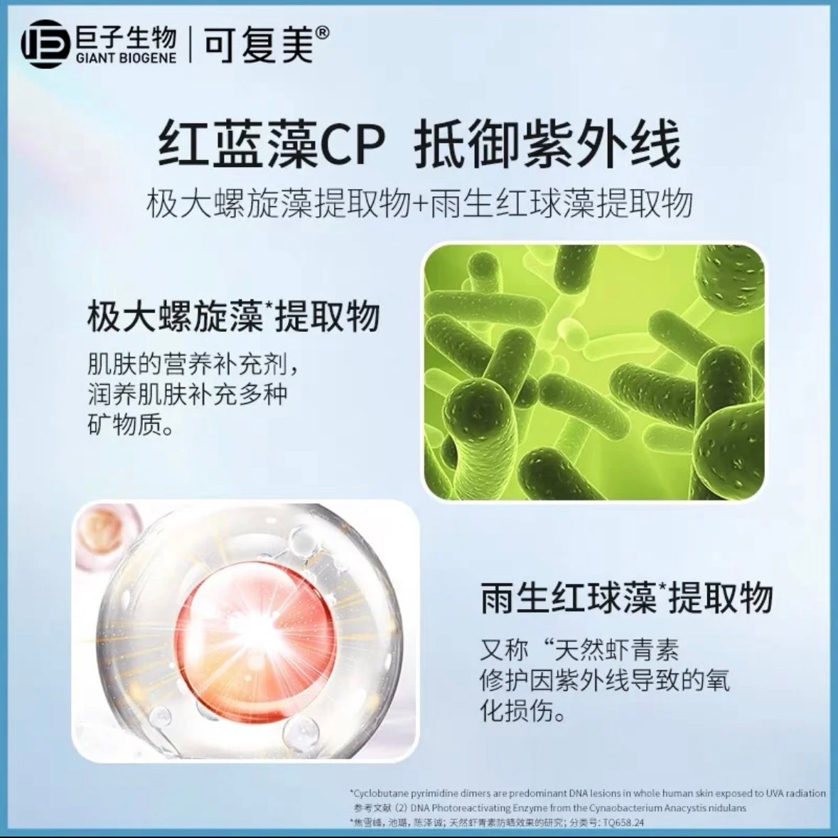 可复美【防晒】盈润倍护防晒乳50g