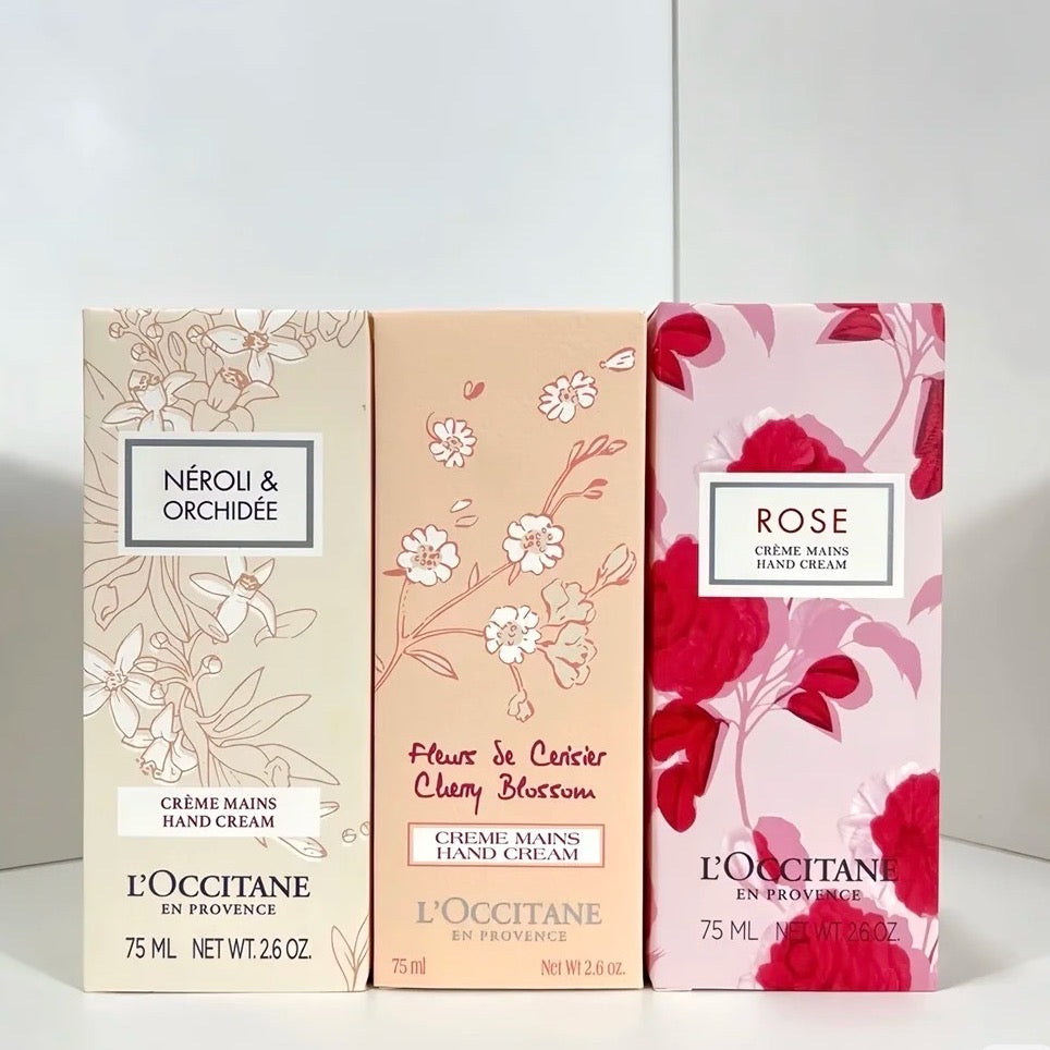 L’Occitane Soft Hand Cream 75ml- 3 Count 欧舒丹护手霜75ml三支装