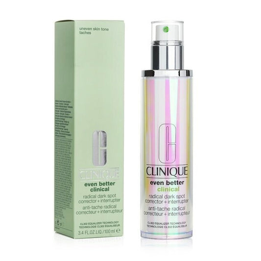 Clinique Even Better Clinical Radical Dark Spot Corrector + Interrupter 100ml 倩碧镭射美白精华