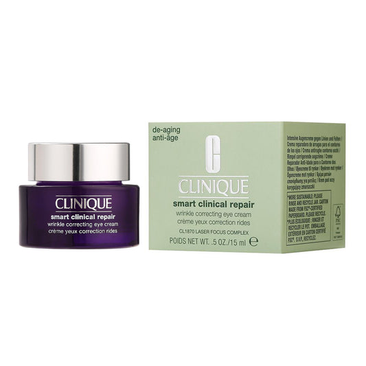Clinique Smart Clinical Repair Wrinkle Correcting Eye Cream 15ml 倩碧紫波A眼霜