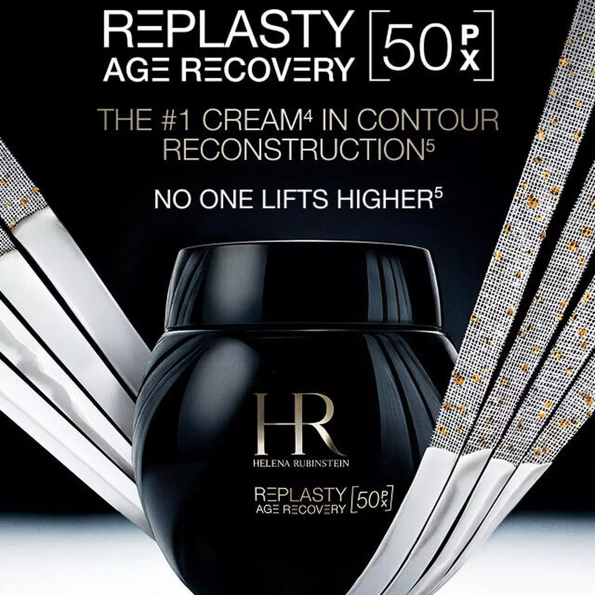 Helena Rubinstein REPLASTY AGE RECOVERY 50PX 50ml HR赫莲娜黑绷带活颜至浓修护晚霜（50%玻色因溶液）