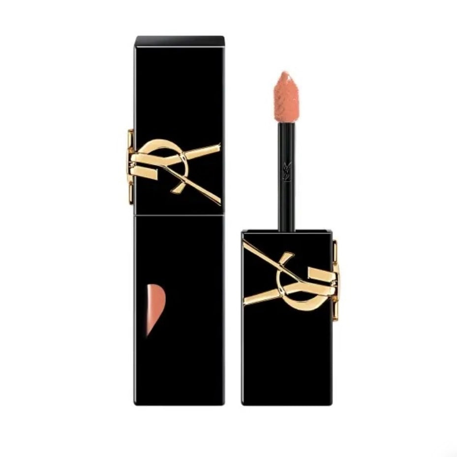 YSL Rouge Pur Couture Glossy Lip Stain (Black Tube) 圣罗兰黑管爱心水光唇釉 #416 #610