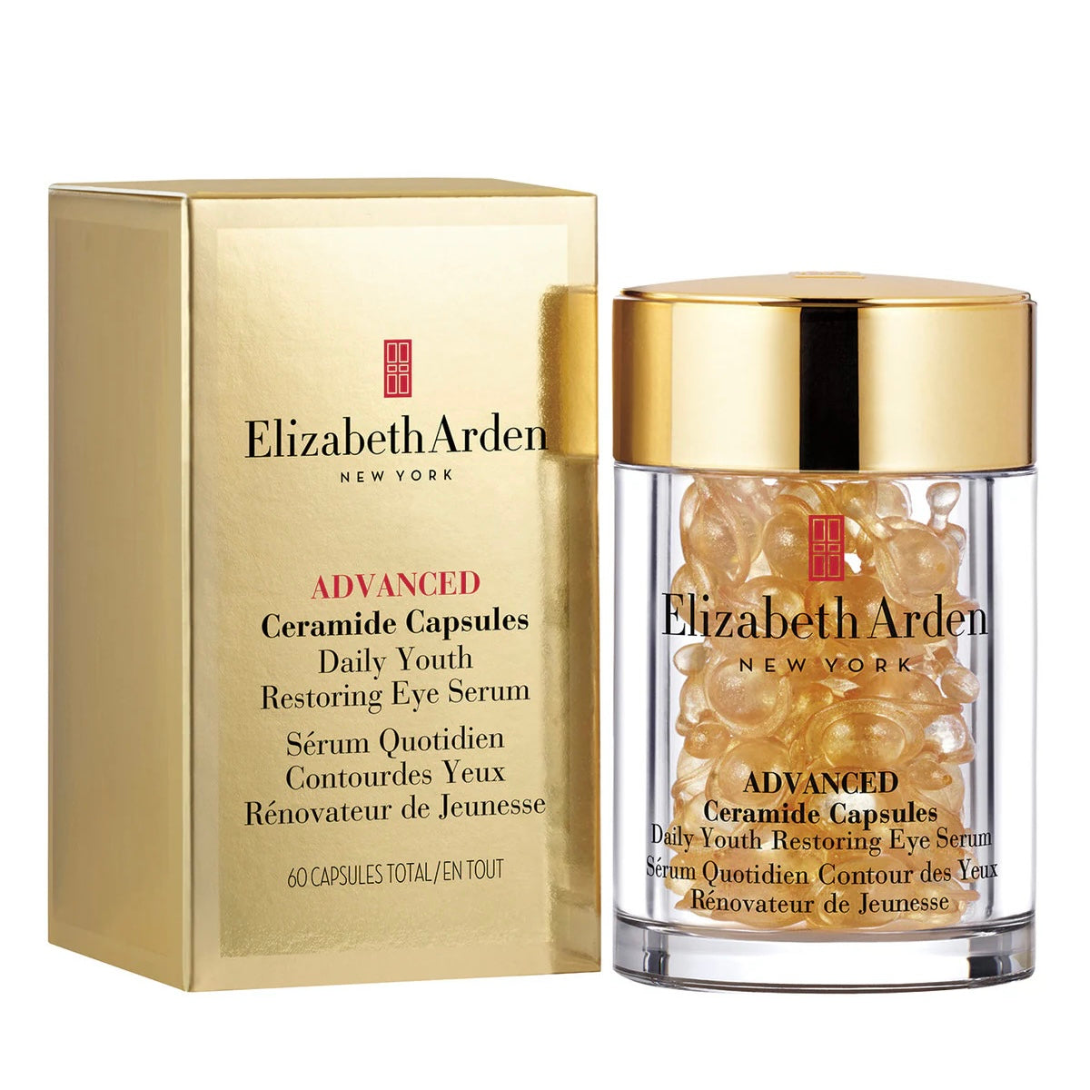 Elizabeth Arden Advanced Ceramide Restoring Eye Serum 60s 伊丽莎白雅顿时空焕活眼部胶囊精华 60粒