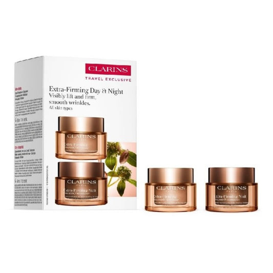 Clarins Extra-Firming Expertise Set Day Cream 50ml + Night Cream 50ml 娇韵诗弹簧面霜日霜+晚霜