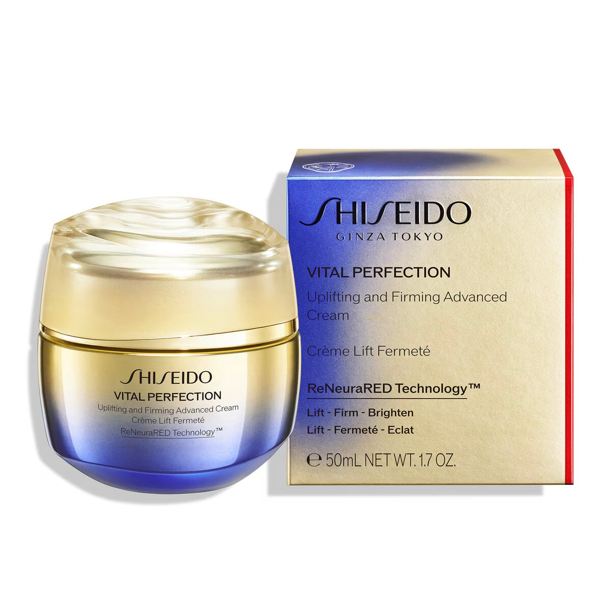 SHISEIDO VITAL PERFECTION UPLIFTING AND FIRMING ADVANCED CREAM SOFT 50ml 资生堂悦薇智感紧弹亮乳霜