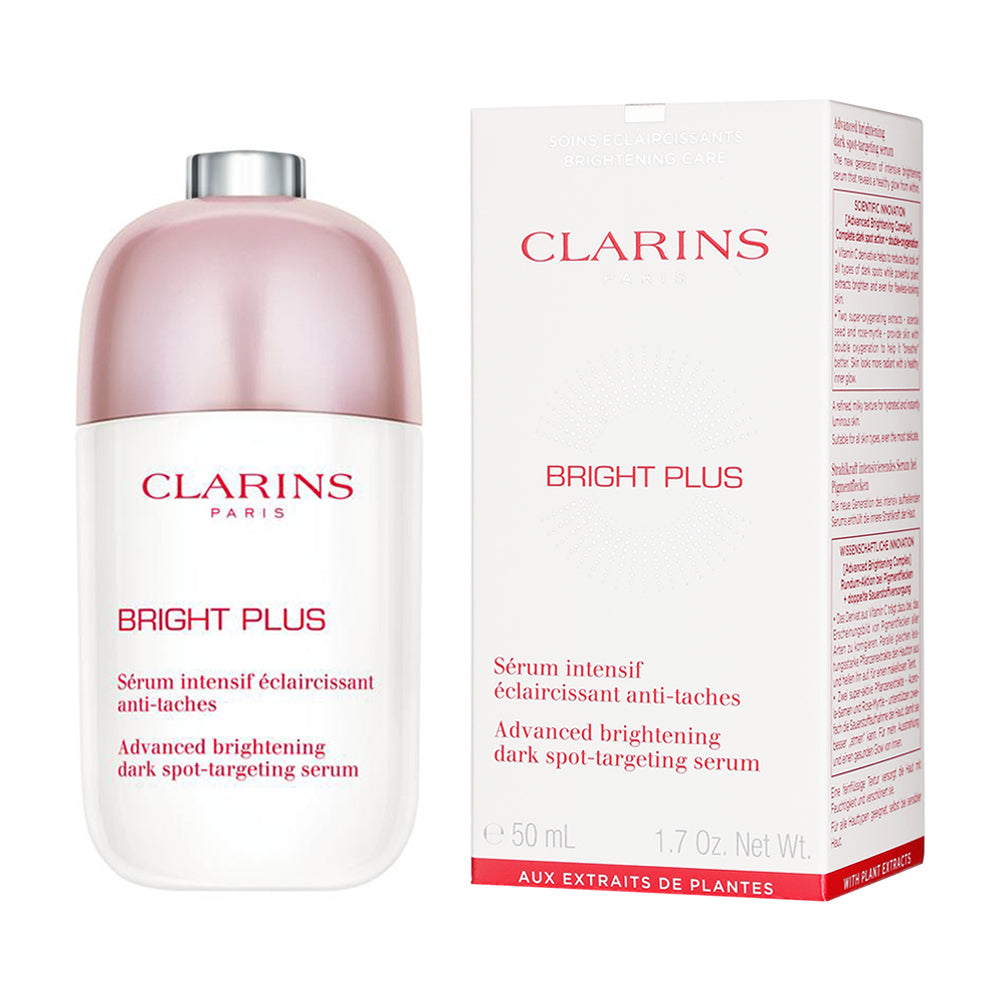 Clarins Bright Plus Advanced Brightening Dark Spot Serum 50ml 娇韵诗小瓷瓶 透亮焕白淡斑匀净精华