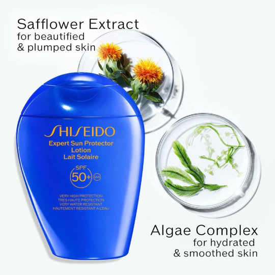 SHISEIDO Expert Sun Protector Lotion SPF50+ 150ml 资生堂蓝胖子防晒