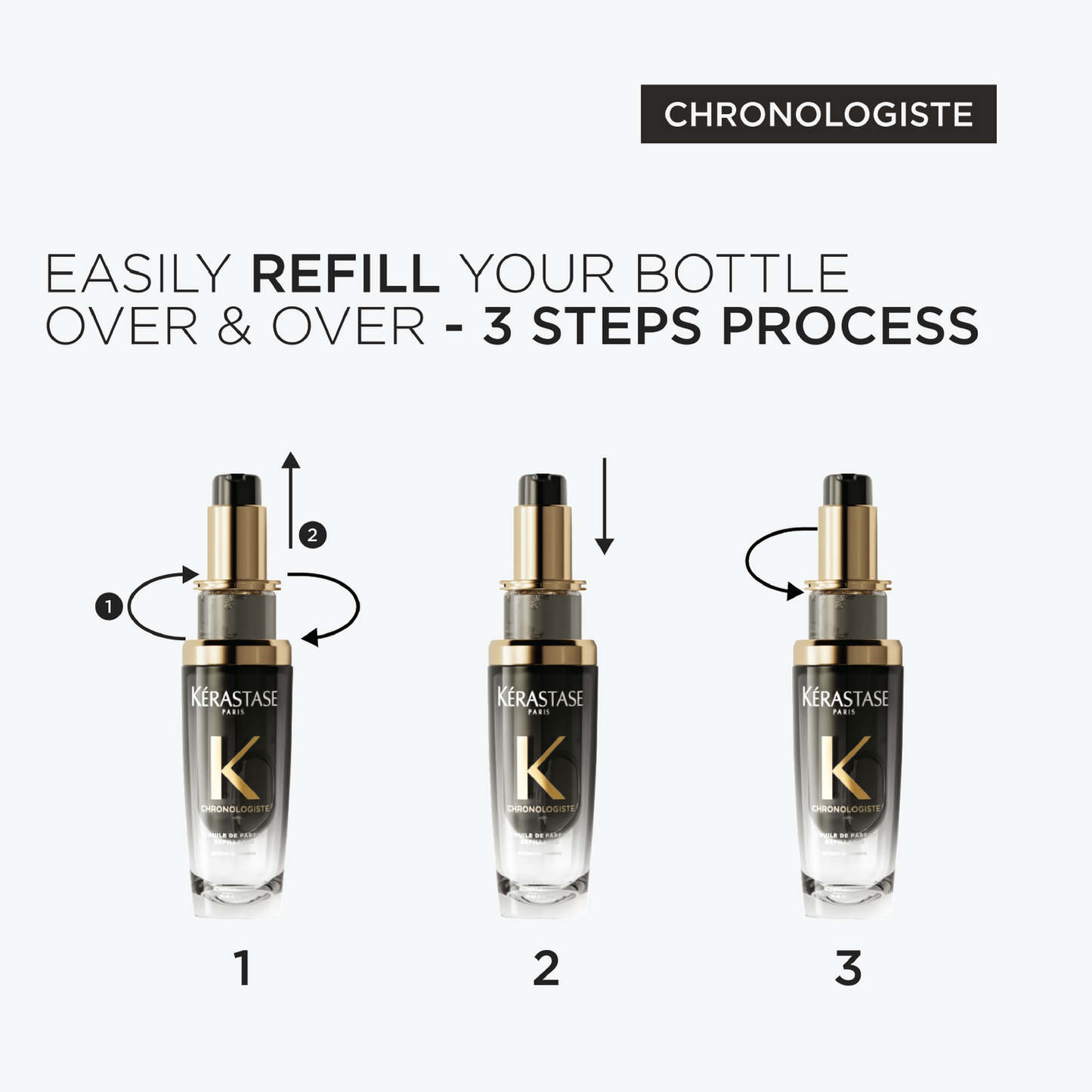 Kerastase Chronologiste L’Huile De Parfum Revitalising Hair Oil 75ml 卡诗黑钻护发精油