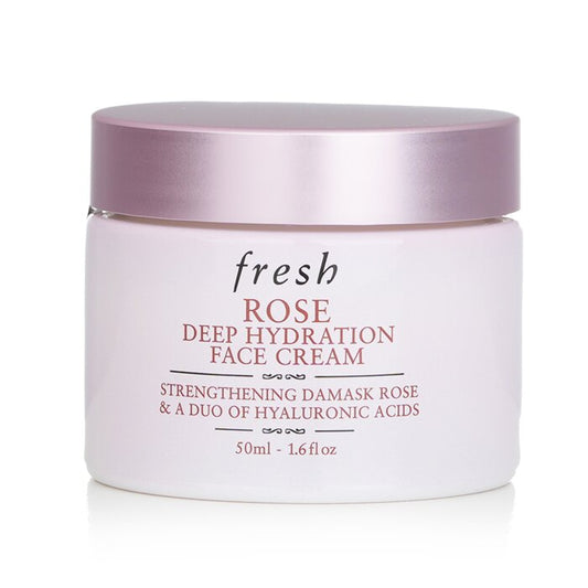 Fresh Rose Deep Hydration Face Cream - Normal to Dry Skin Types 50ml 馥蕾诗玫瑰保湿面霜