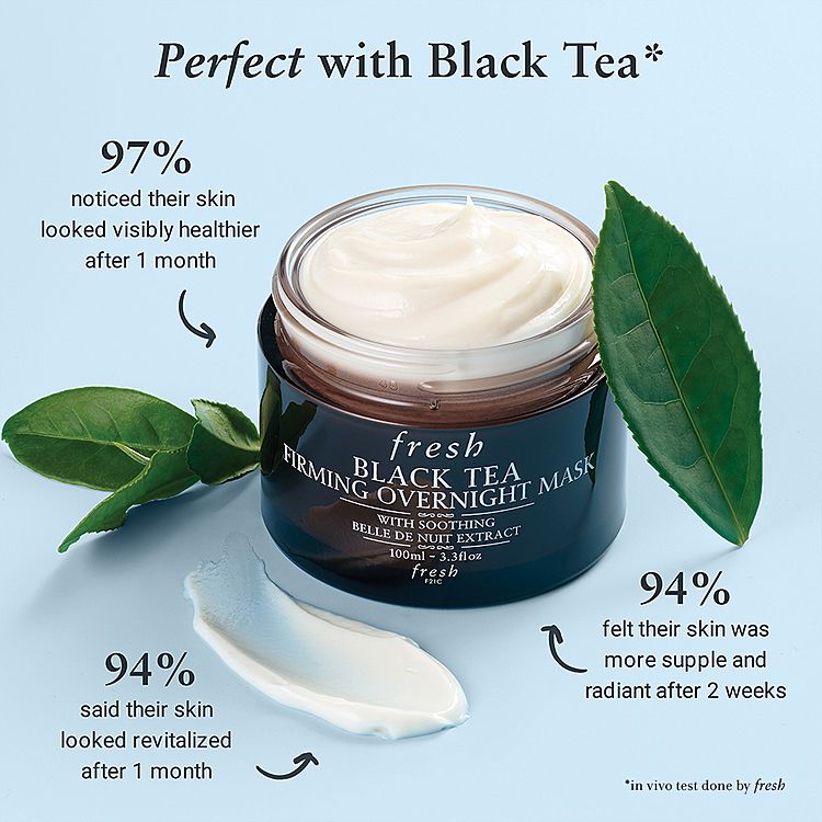 FRESH Black Tea Firming Overnight Mask 100ml 馥蕾诗红茶紧致提拉睡眠面膜