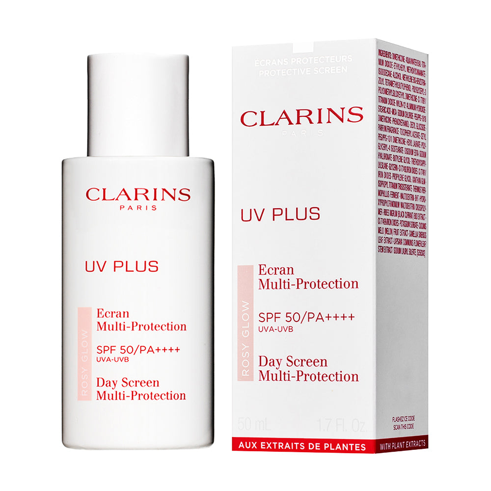 Clarins UV Plus Anti-Pollution Tinted Sunscreen SPF 50 Rosy Glow 娇韵诗粉色隔离防晒50ml