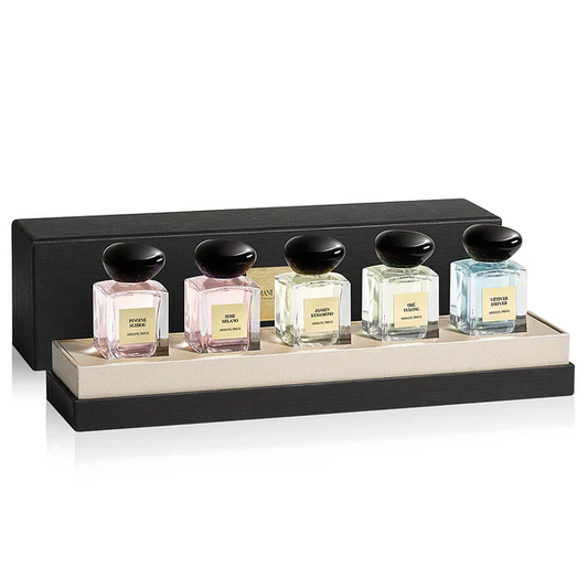 Armani Prive Les Eaux Perfume Collection 5 Piece Gift Set 阿玛尼高定私藏香水迷你装礼盒五件套