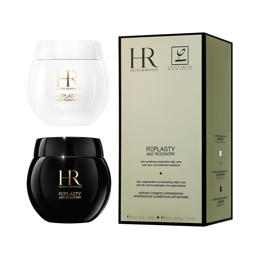 HELENA RUBINSTEIN Day And Night Repair Duo (Day Cream 50ml + Night Cream 50ml) 赫莲娜黑白绷带套装